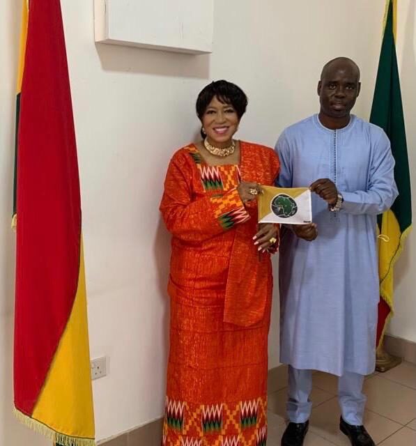 DAF Visits Ambassador of Senegal to Ghana